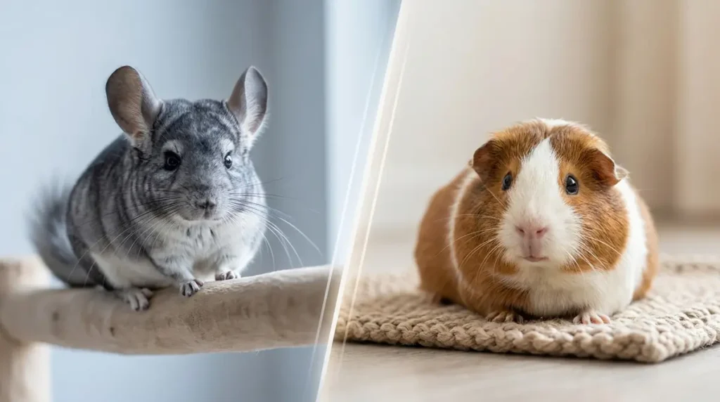 【結論】チンチラとモルモットは別の動物！3つの決定的な違い